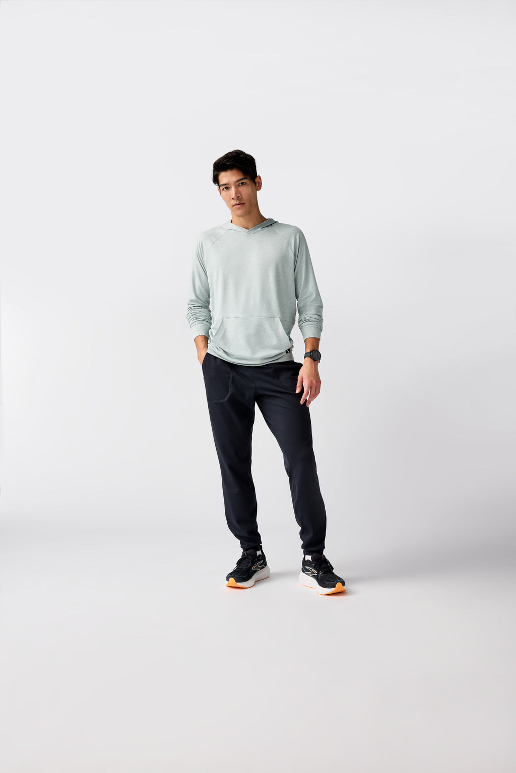 Brooks Herren Luxuriös Kapuzenpullover