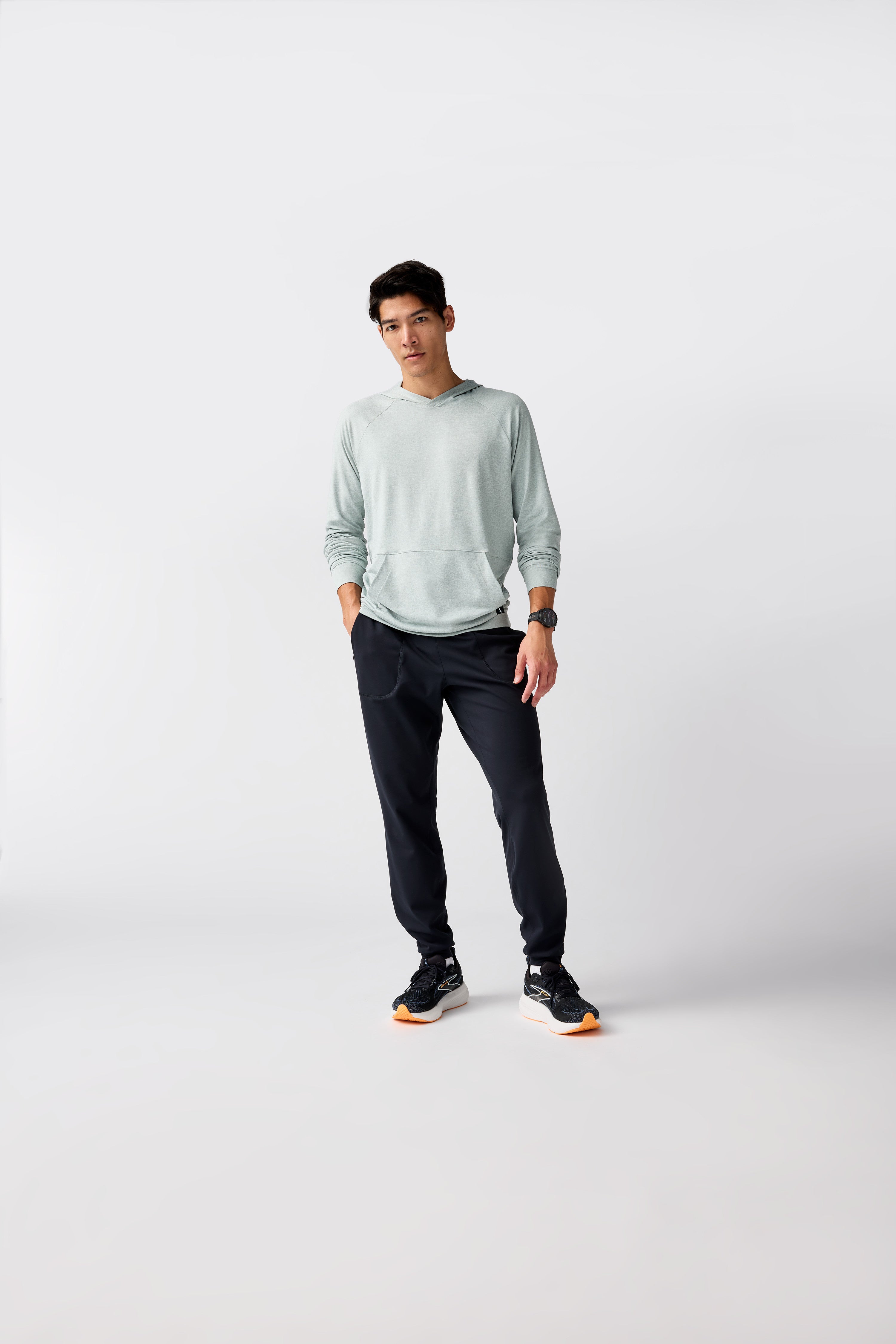 Brooks Herren Luxuriös Kapuzenpullover