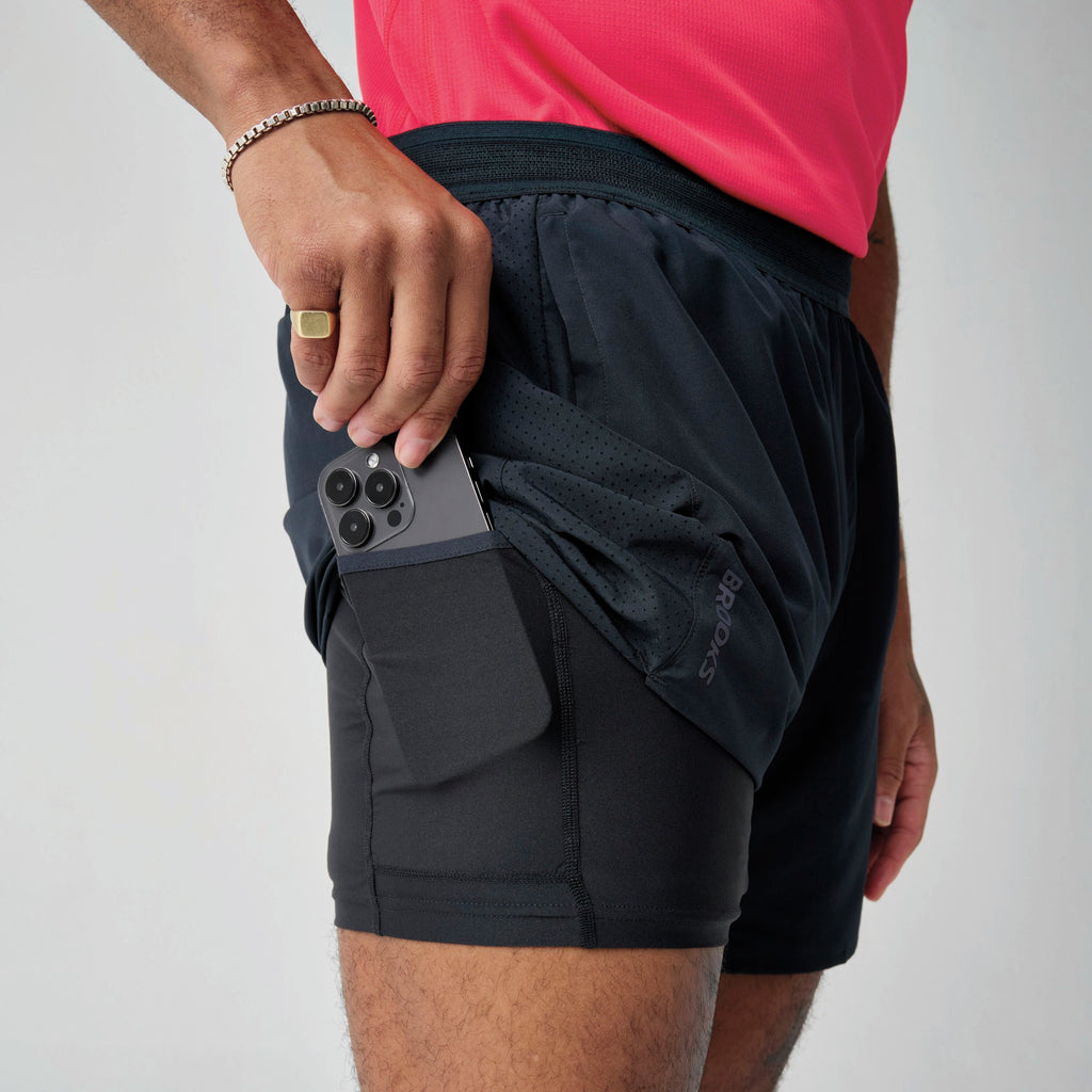 Brooks Männer Dash 2-in-1 Kurz