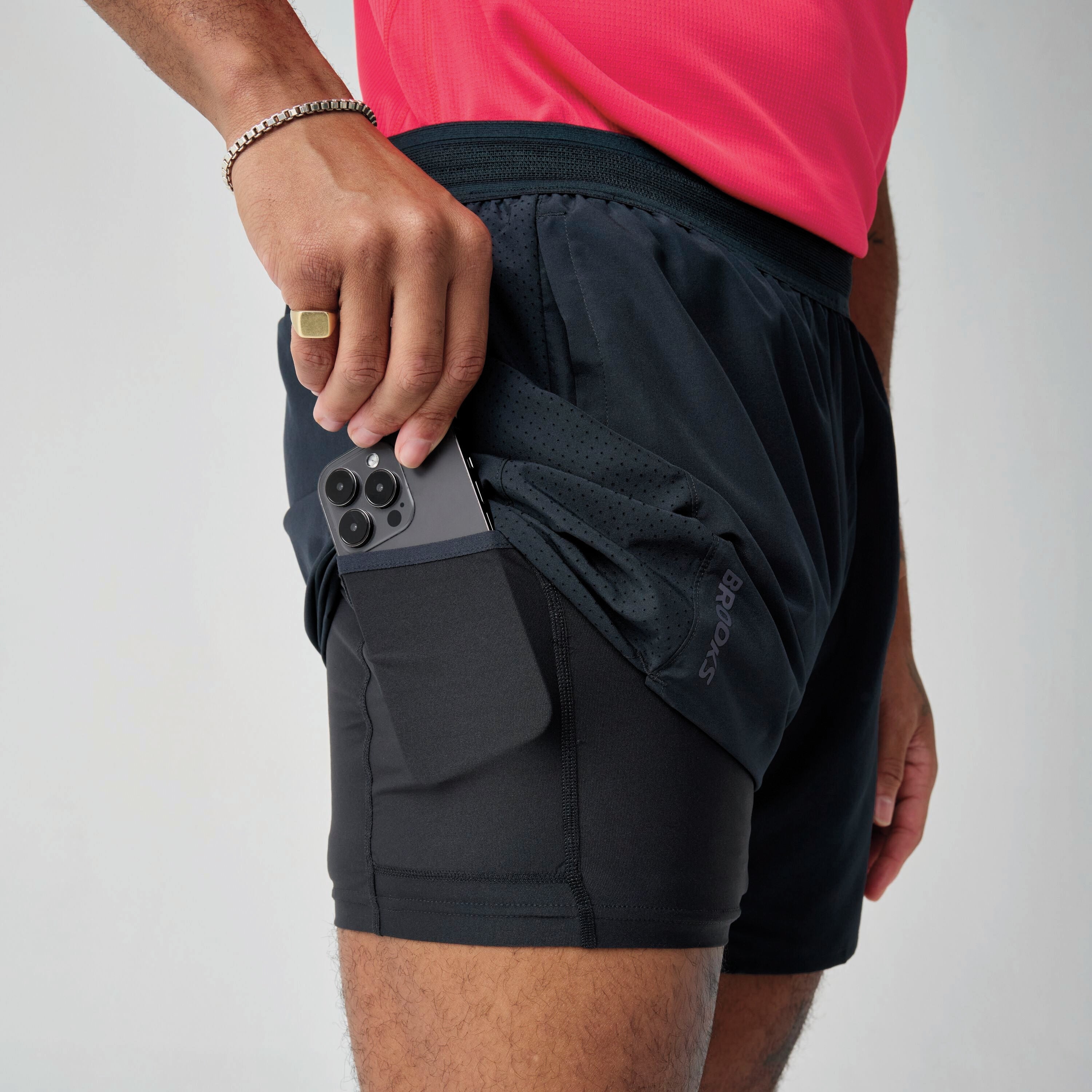 Brooks Männer Dash 2-in-1 Kurz
