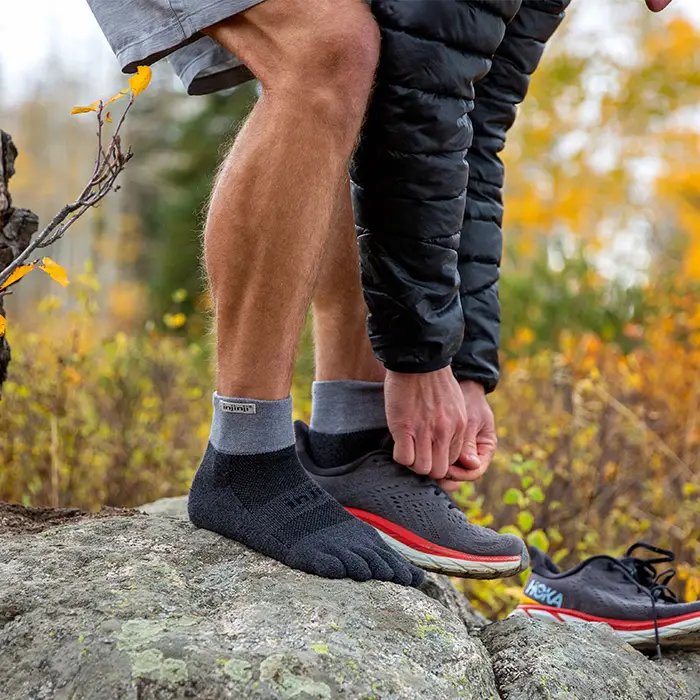 Injinji Trail Mittelgewicht Mini-Crew Socken