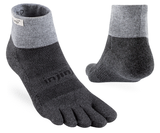 Injinji Trail Mittelgewicht Mini-Crew Socken
