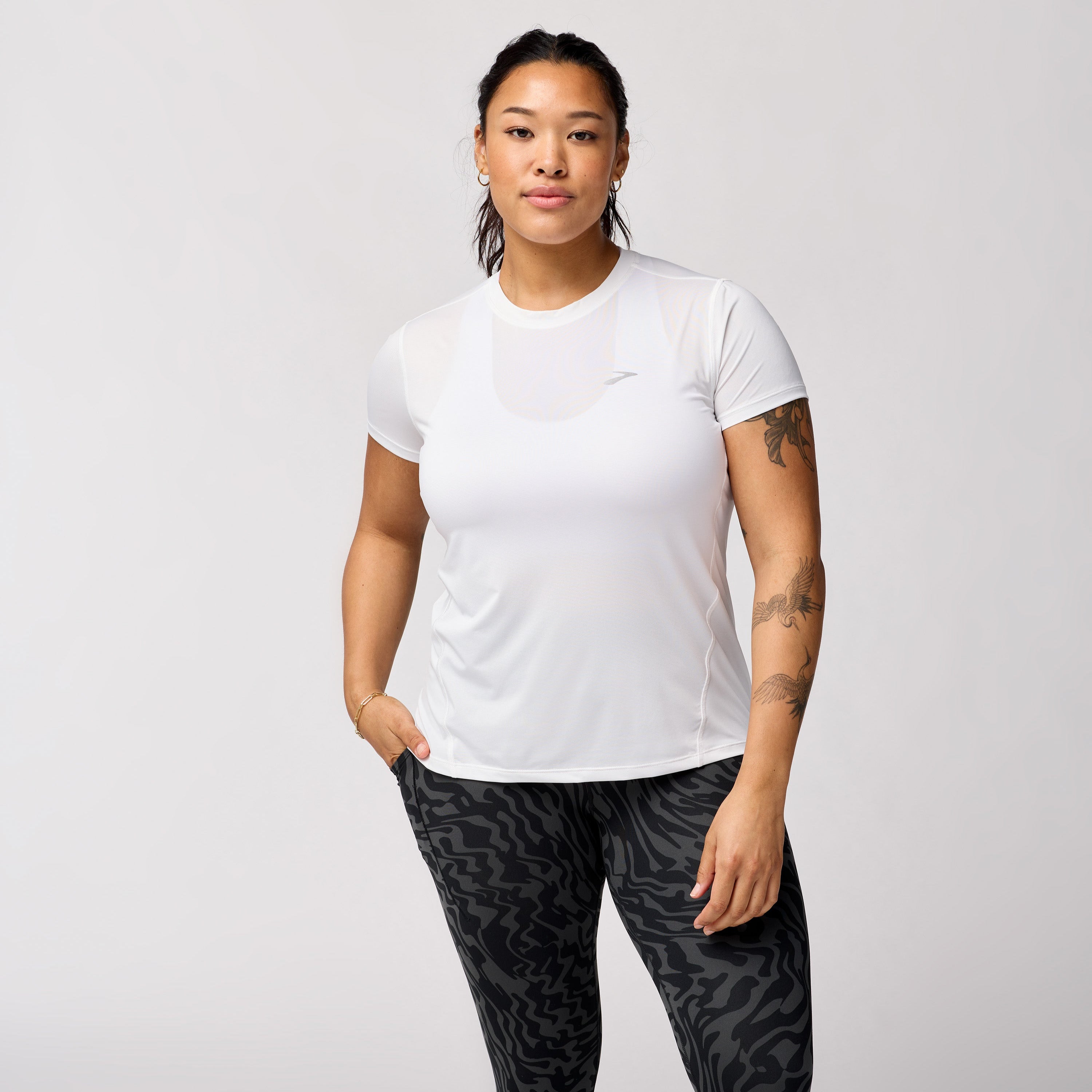 Brooks Frauen Sprint KOSTENLOS Kurzarm 3.0