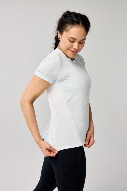 Brooks Frauen Sprint KOSTENLOS Kurzarm 3.0