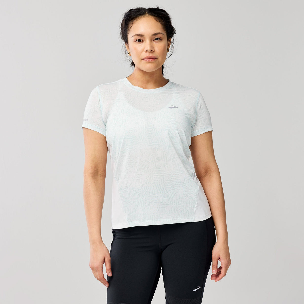 Brooks Frauen Sprint KOSTENLOS Kurzarm 3.0