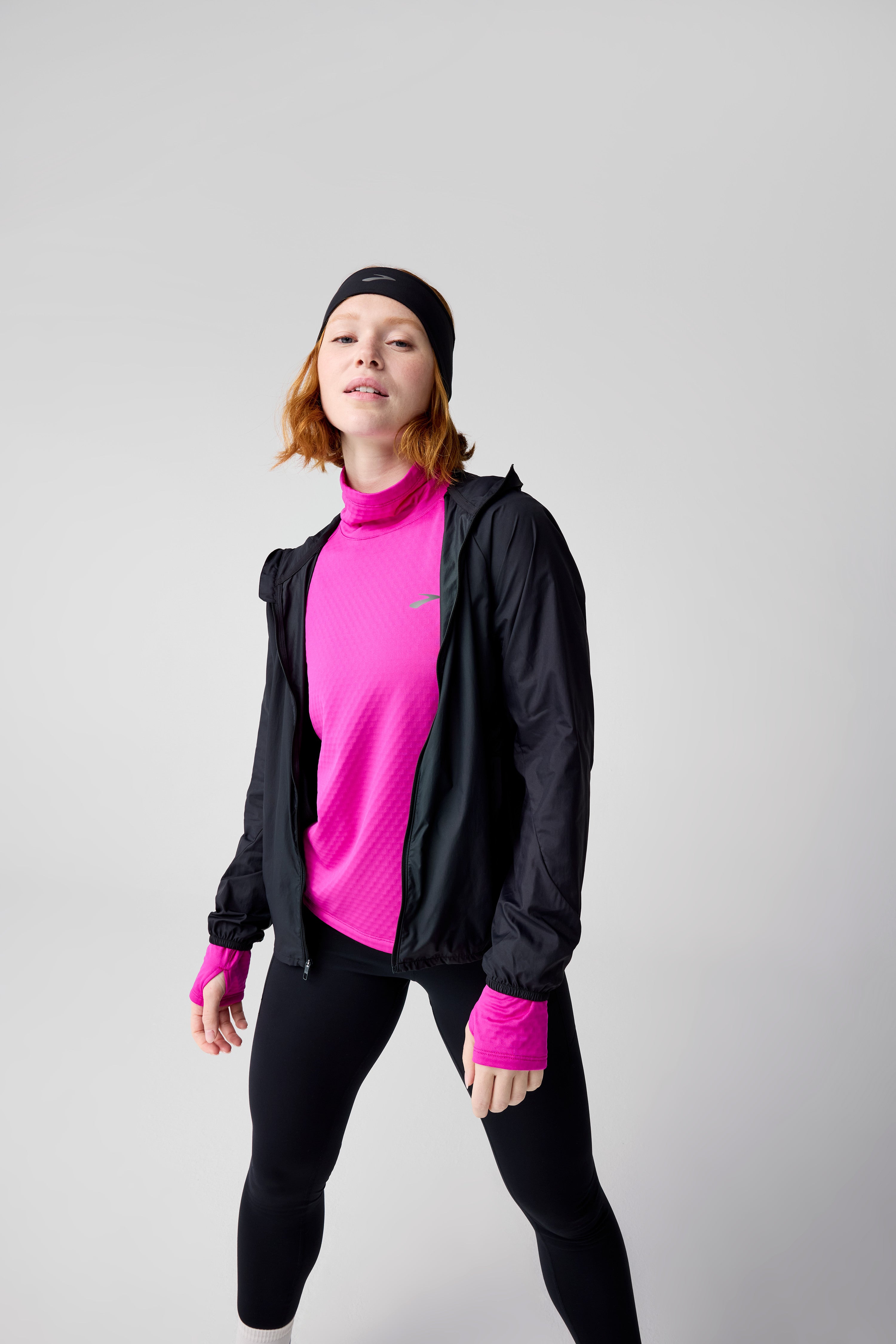 Brooks Damen Canopy Packable Jacke