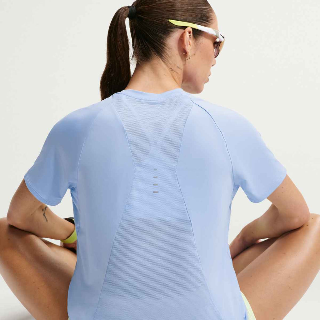 Nike Frauen Swift Dri-FIT Shorts-Sleeve Running Top