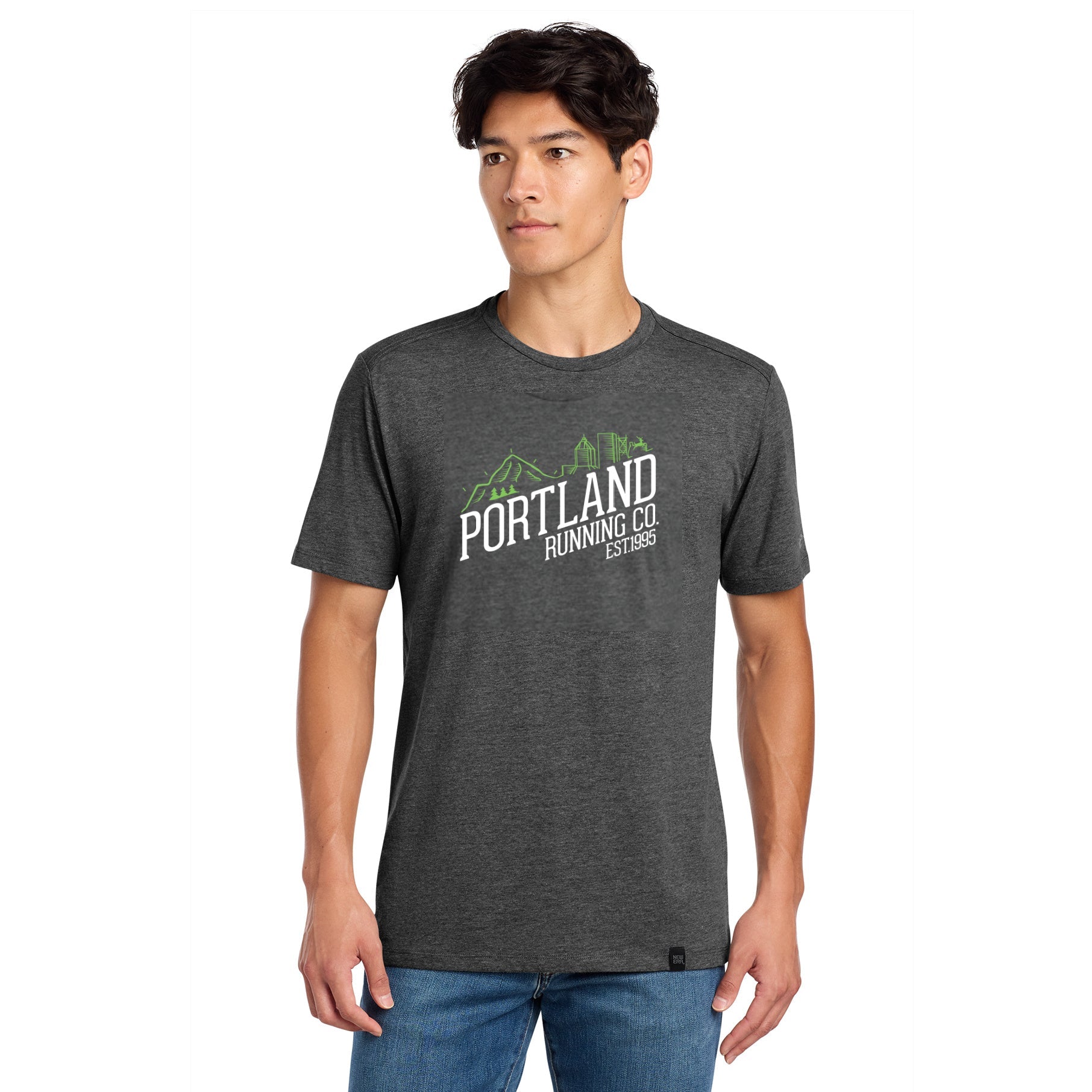 Portland Running Co Heritage Blend Crew Tee