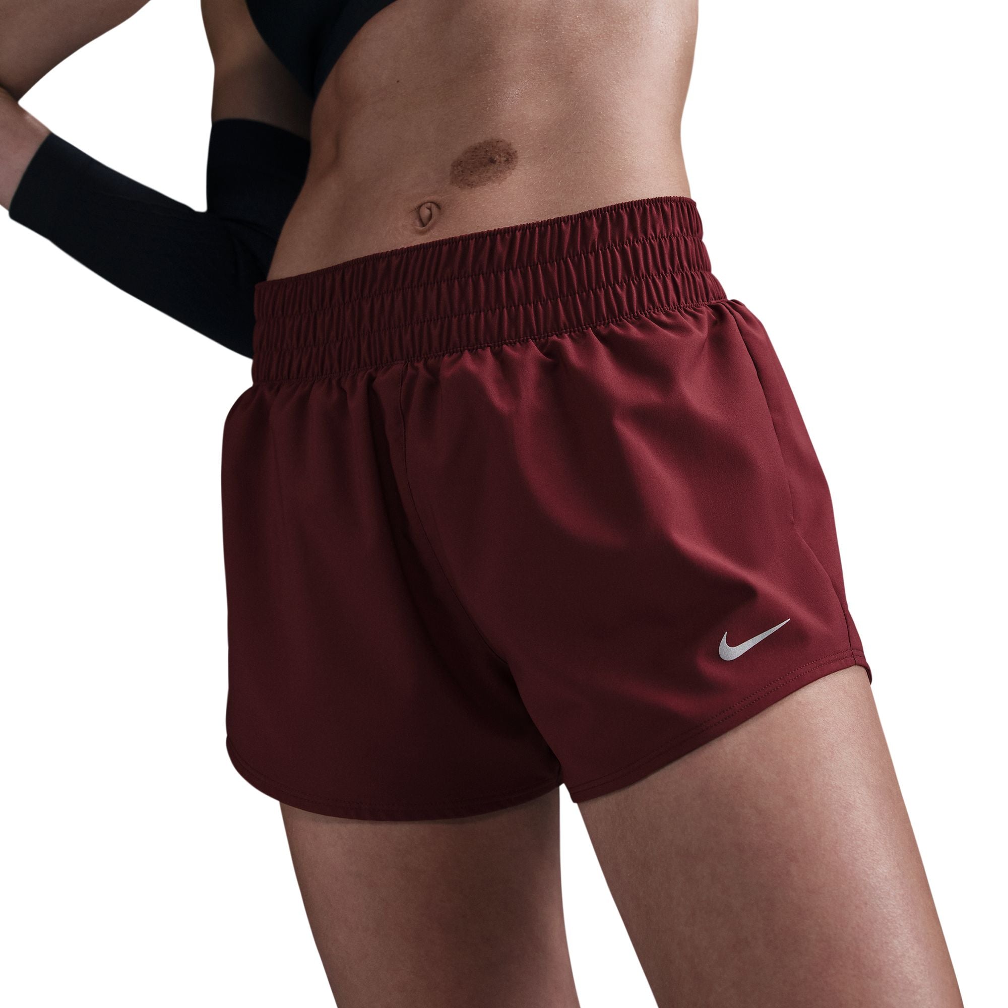 Nike Damen One Dri-FIT Mid-Rise 3' Kurz-Lined Shorts