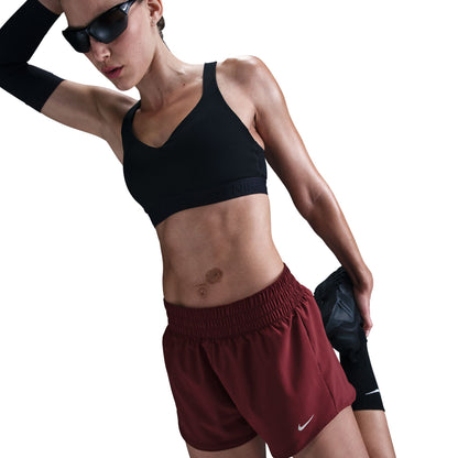Nike Damen One Dri-FIT Mid-Rise 3' Kurz-Lined Shorts