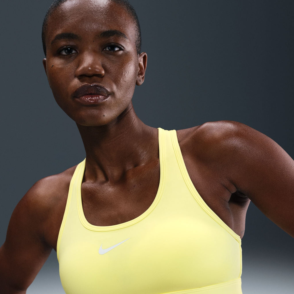 Nike Damen Swoosh mittlerer Halt gepolsterte Sport-BH