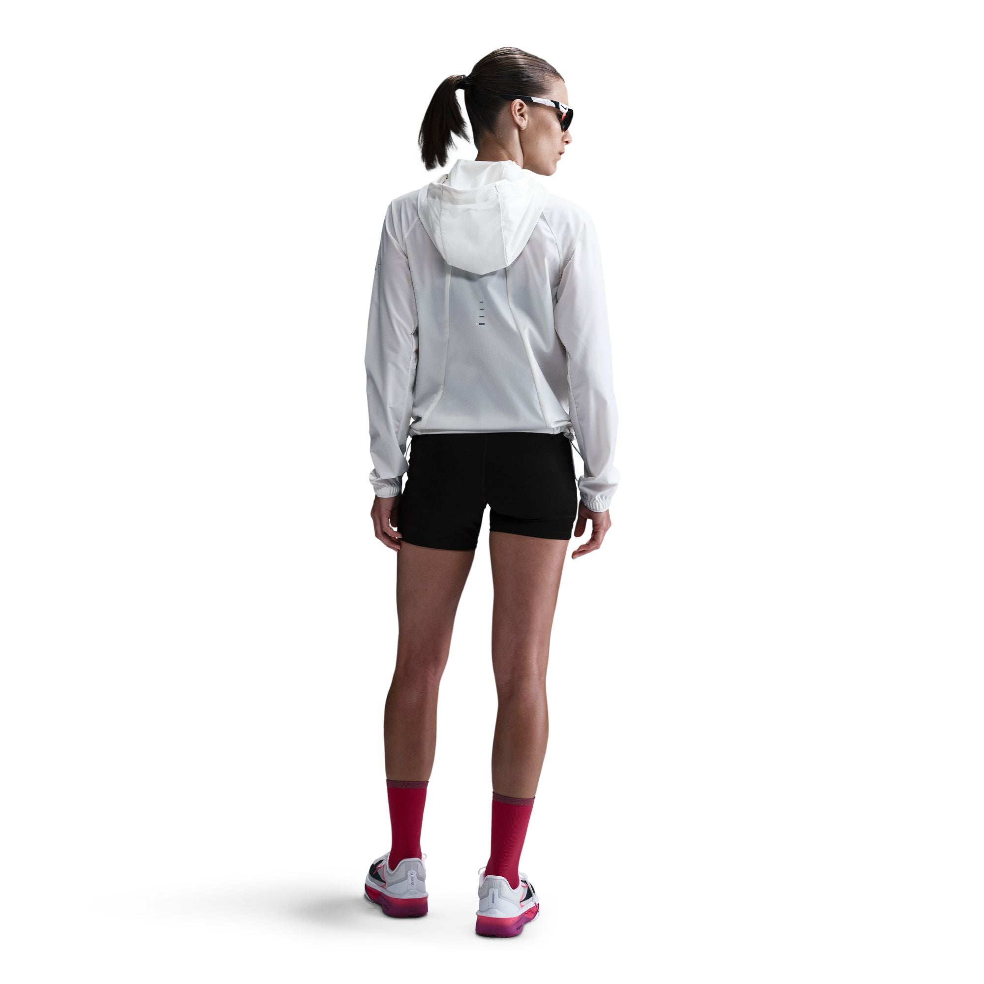 Nike Frauen Swift High-Waisted 4' Tight Running Shorts mit Taschen