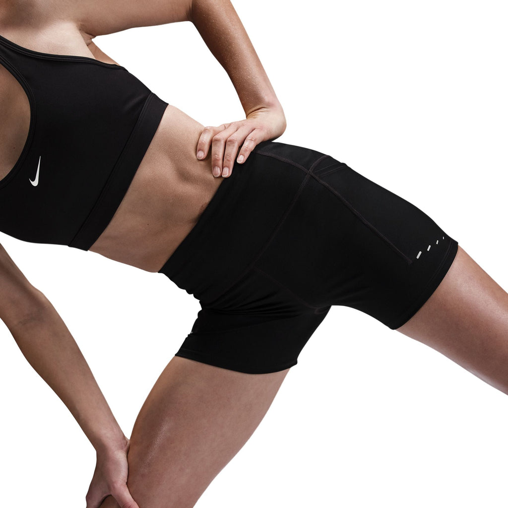 Nike Frauen Swift High-Waisted 4' Tight Running Shorts mit Taschen