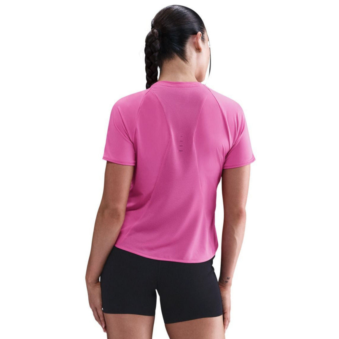 Nike Frauen Swift Dri-FIT Shorts-Sleeve Running Top