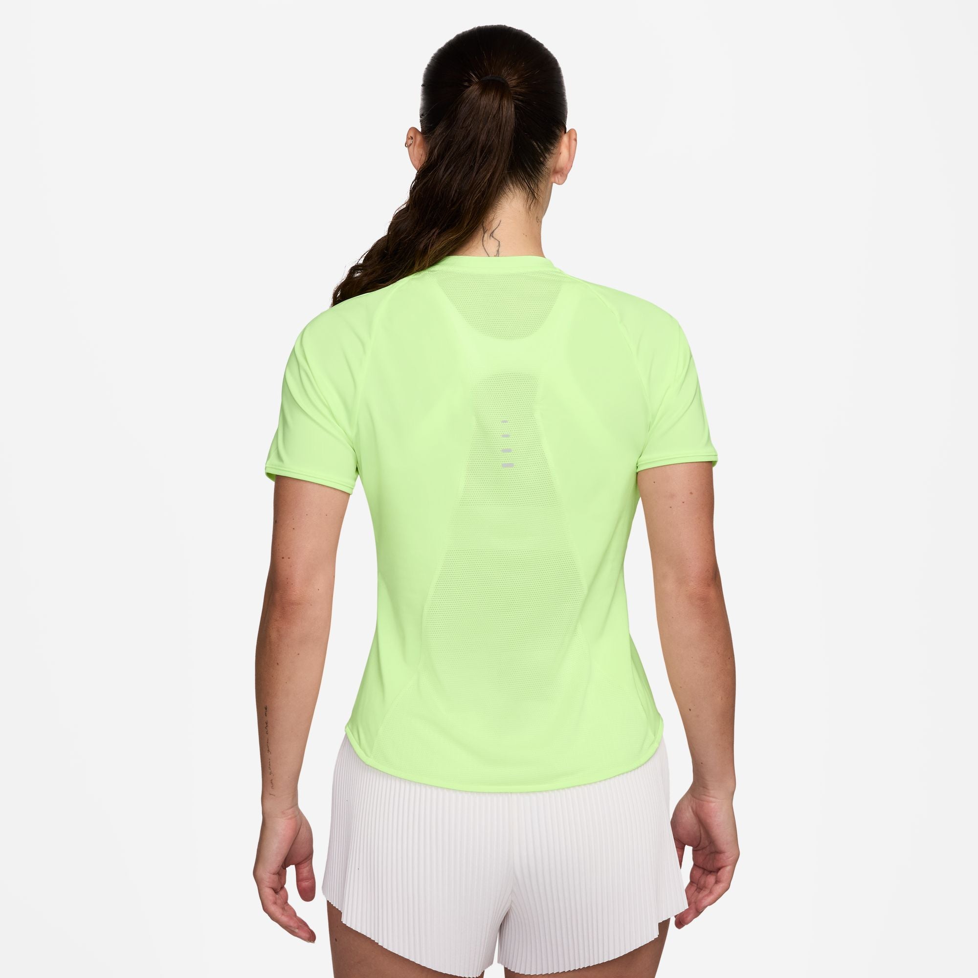 Nike Frauen Swift Dri-FIT Shorts-Sleeve Running Top