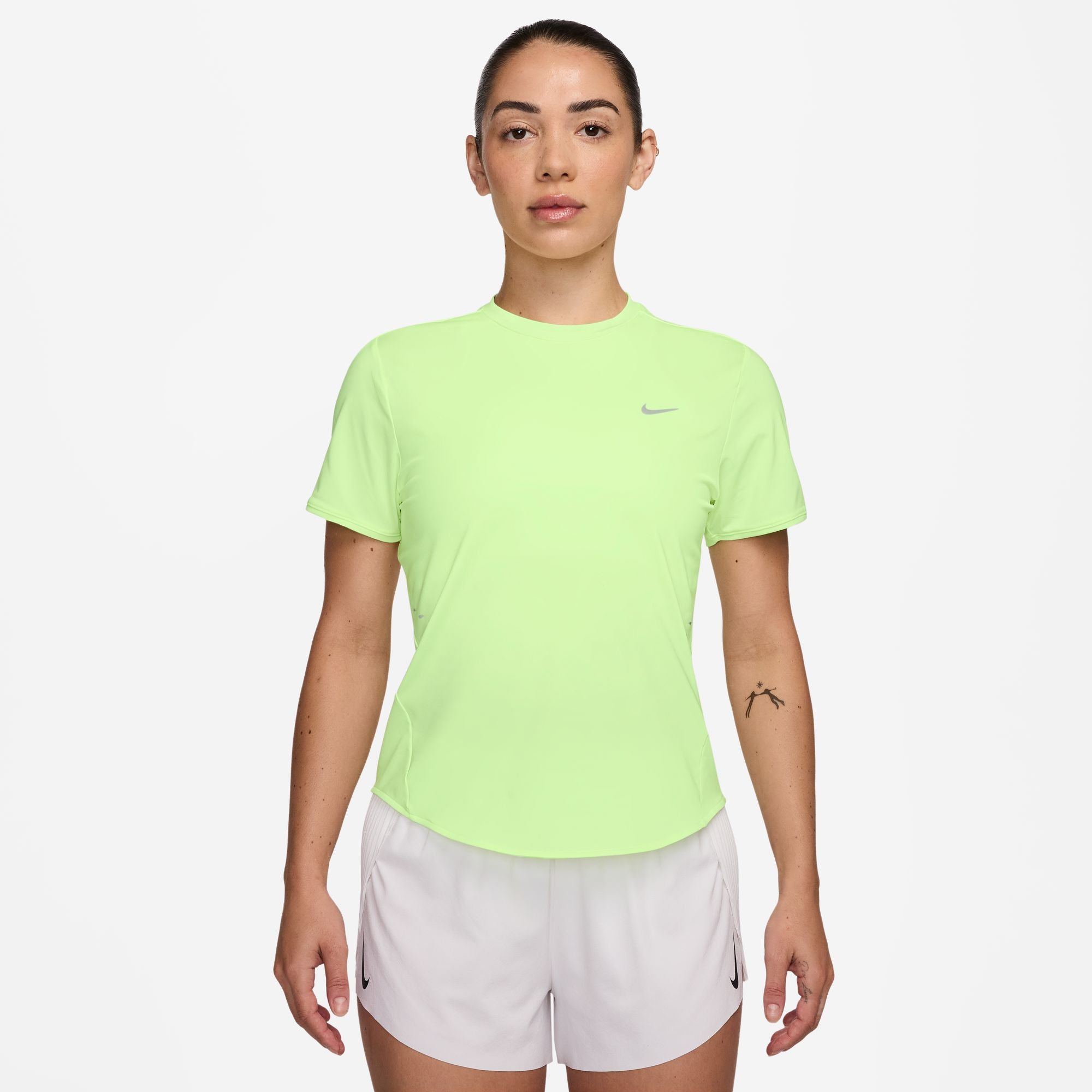 Nike Frauen Swift Dri-FIT Shorts-Sleeve Running Top