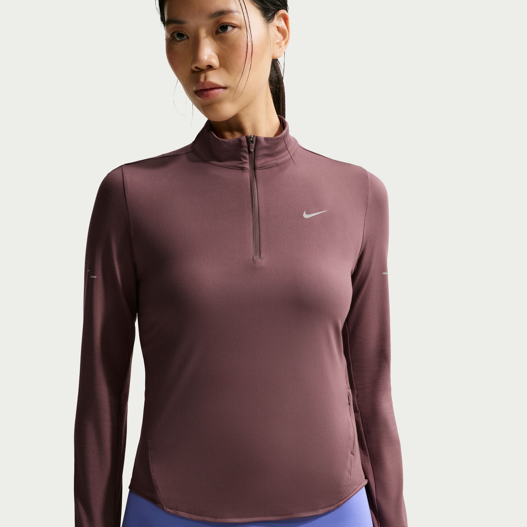Nike Frauen Swift Dri-FIT UV 1/4-Zip Running Top