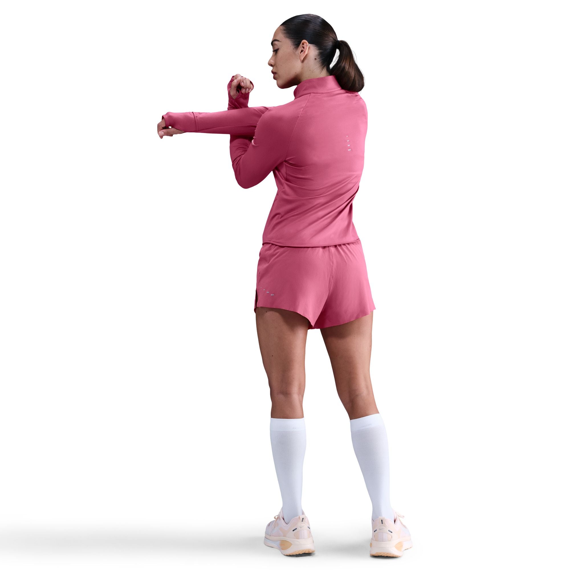 Nike Frauen Swift Dri-FIT UV 1/4-Zip Running Top