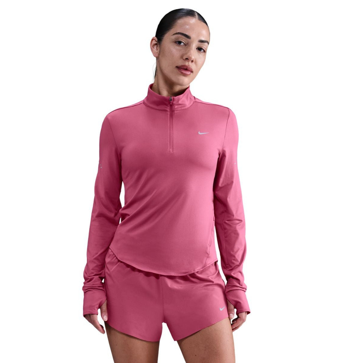 Nike Frauen Swift Dri-FIT UV 1/4-Zip Running Top