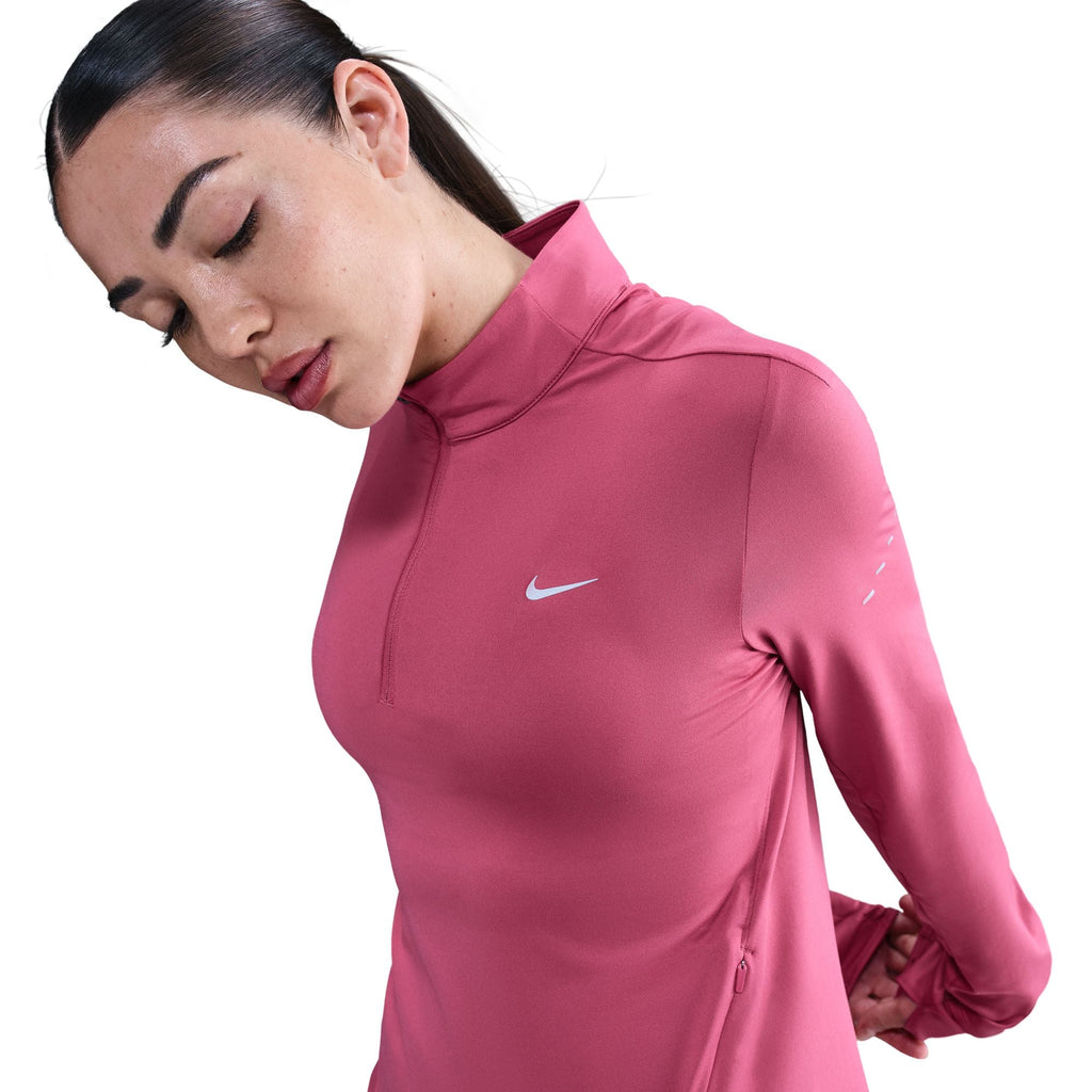 Nike Frauen Swift Dri-FIT UV 1/4-Zip Running Top