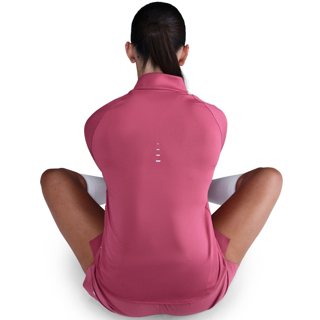 Nike Frauen Swift Dri-FIT UV 1/4-Zip Running Top