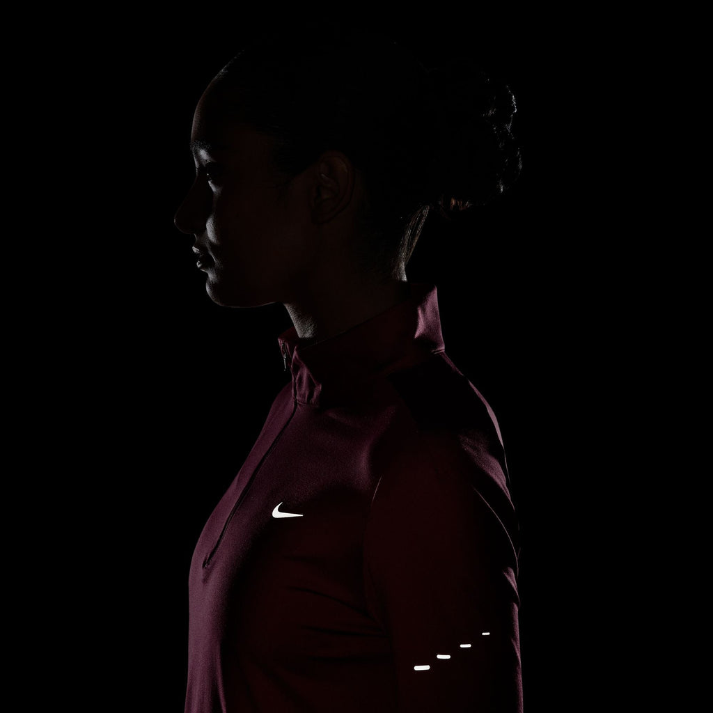 Nike Frauen Swift Dri-FIT UV 1/4-Zip Running Top