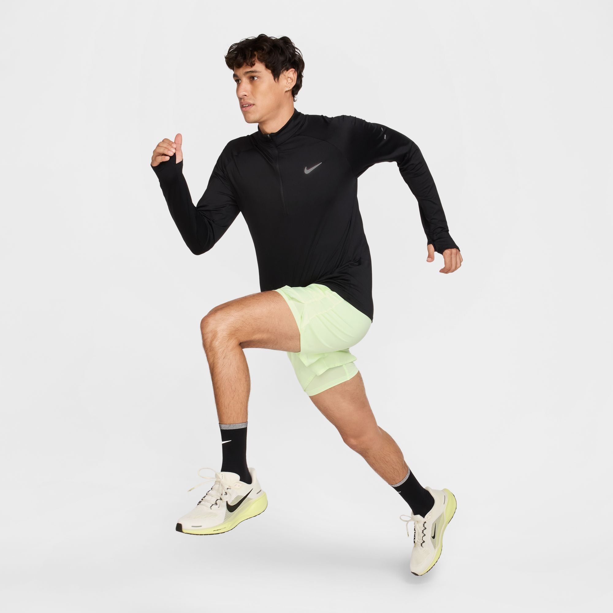 Nike Männerschritt Dri-FIT 1/4-Zip Running Top
