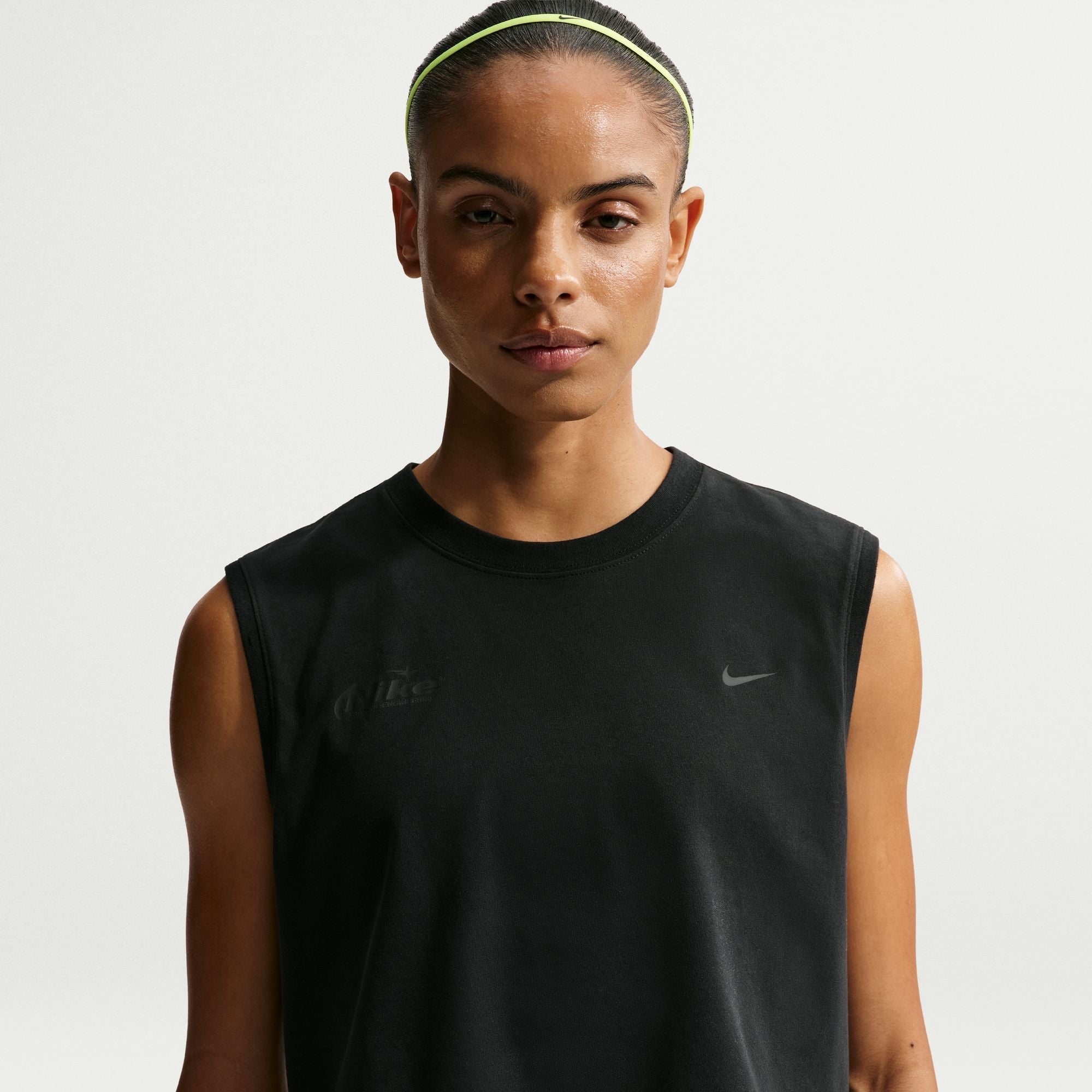 Nike Frauen Swift Schmetterling Ärmellos Crop Tee