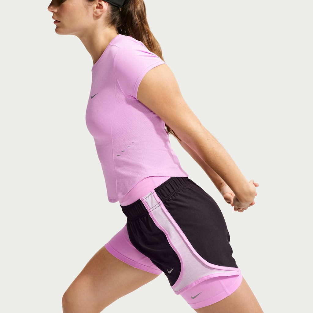 Nike Frauen Swift Dri-FIT Nahtlos Gekürzt Shorts-Sleeve