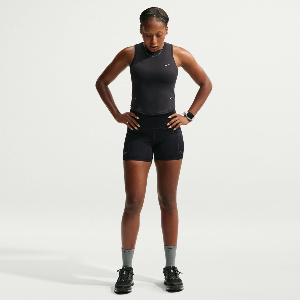 Nike Frauen Swift Dri-FIT Nahtlos Gekürzt Lauftank Top