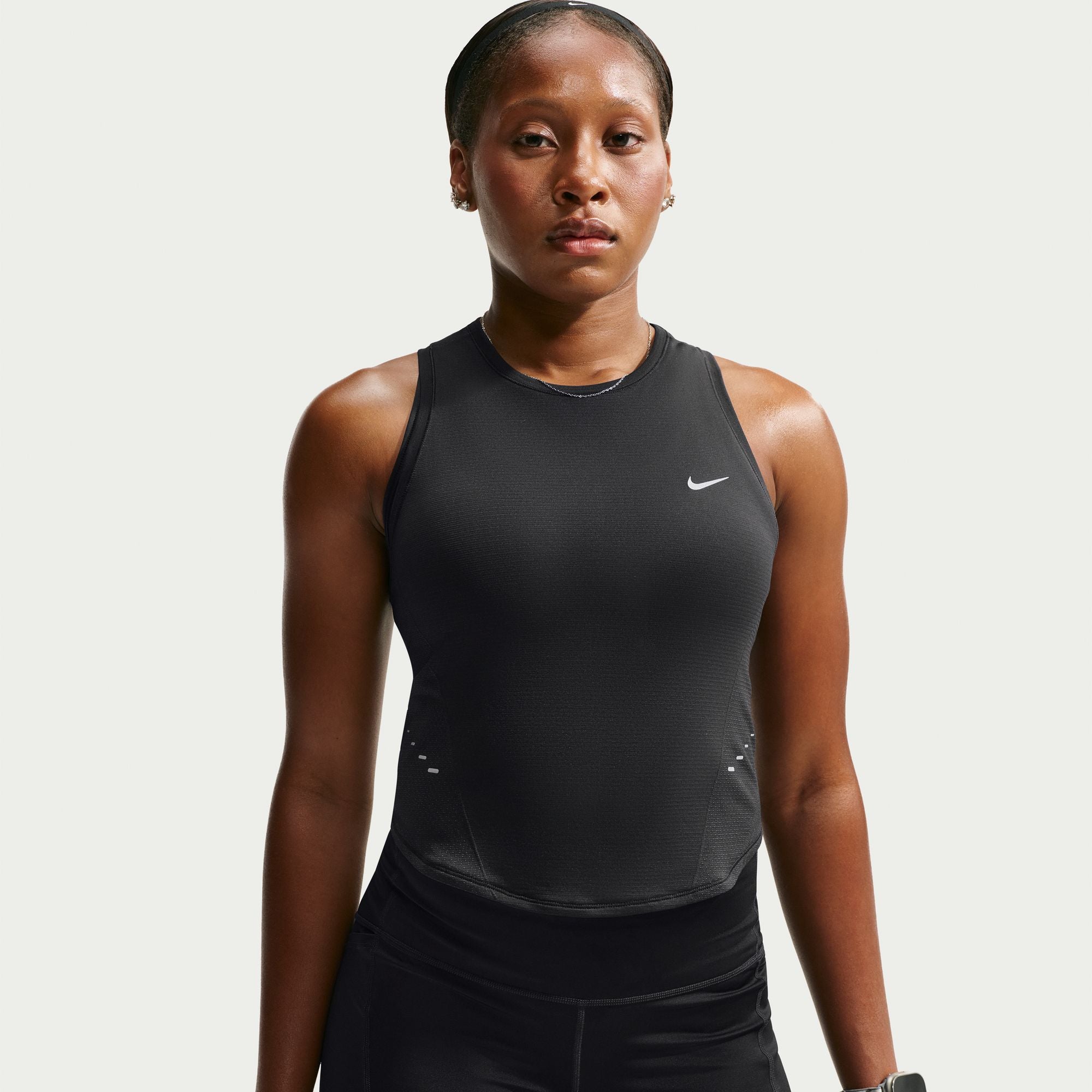 Nike Frauen Swift Dri-FIT Nahtlos Gekürzt Lauftank Top