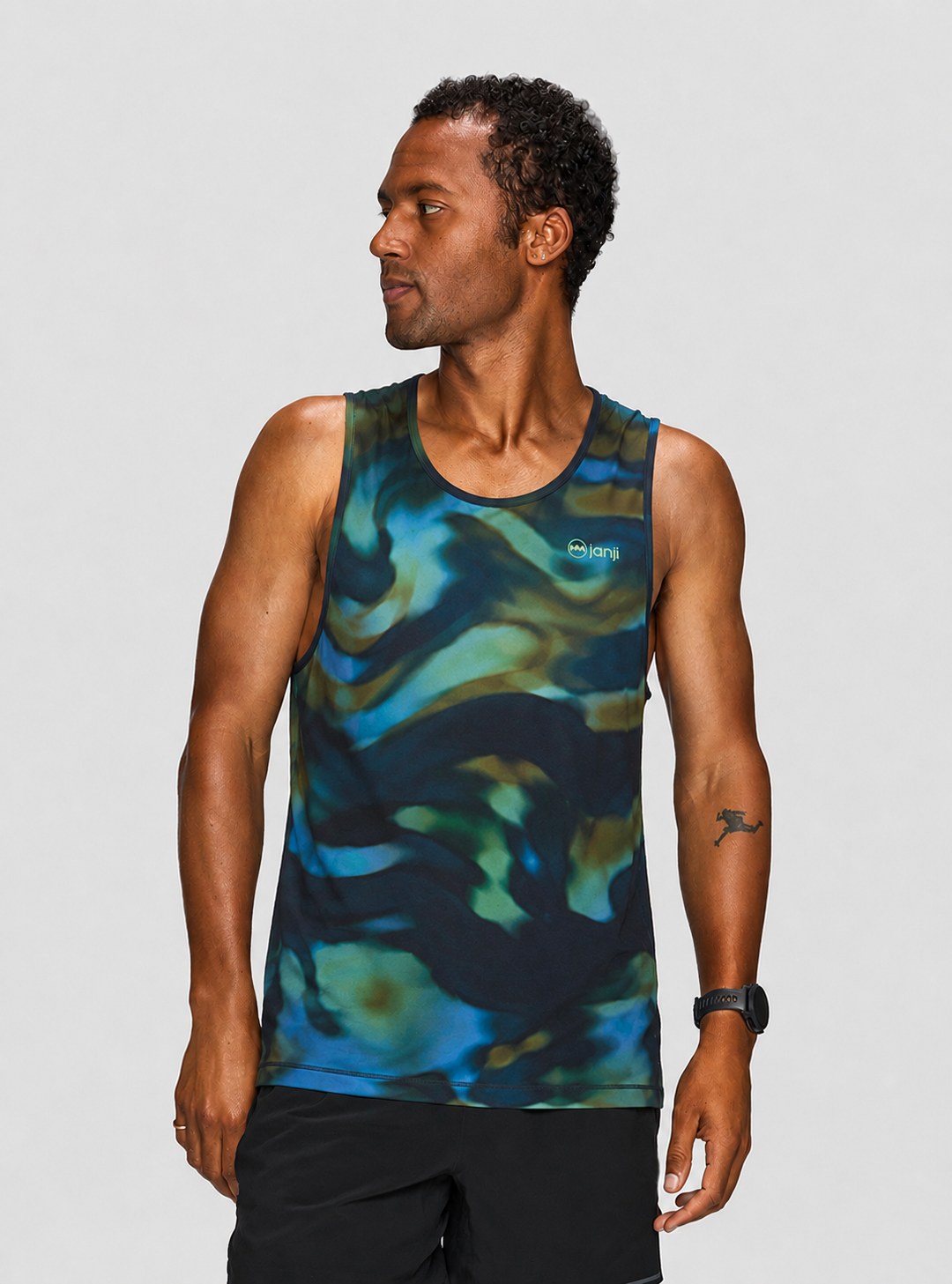 Janji Männer laufen den ganzen Tag Tanktop