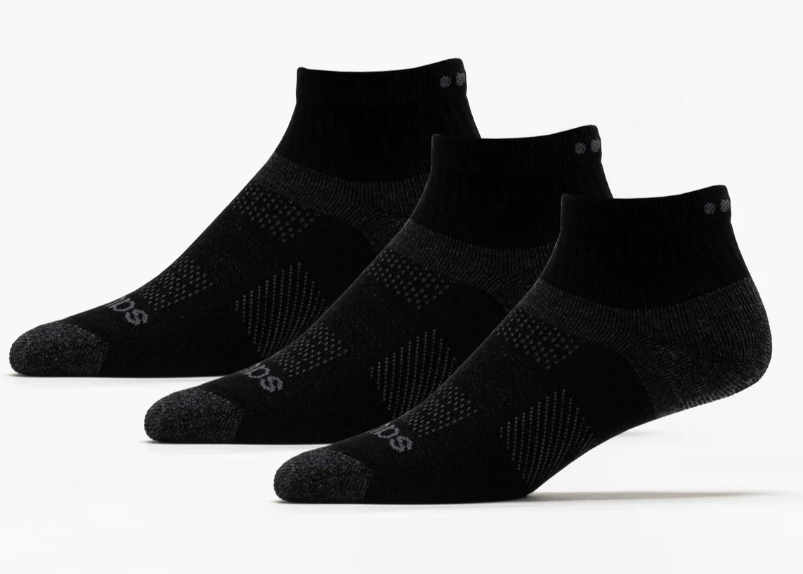 Saucony Inferno Cushion Quarter 3er-Packung Socken (NEU)
