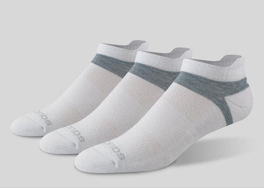 Saucony Inferno Cushion No Show 3er-Packung Socken (NEU)