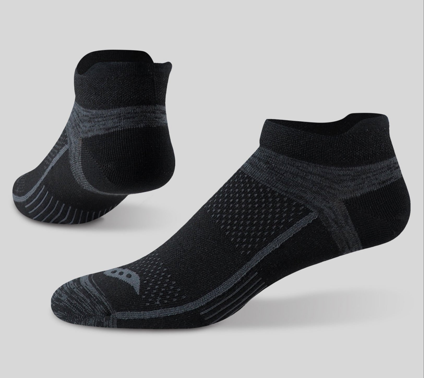Saucony Inferno Ultralight No Show Tab 3er-Packung Socken (NEU)