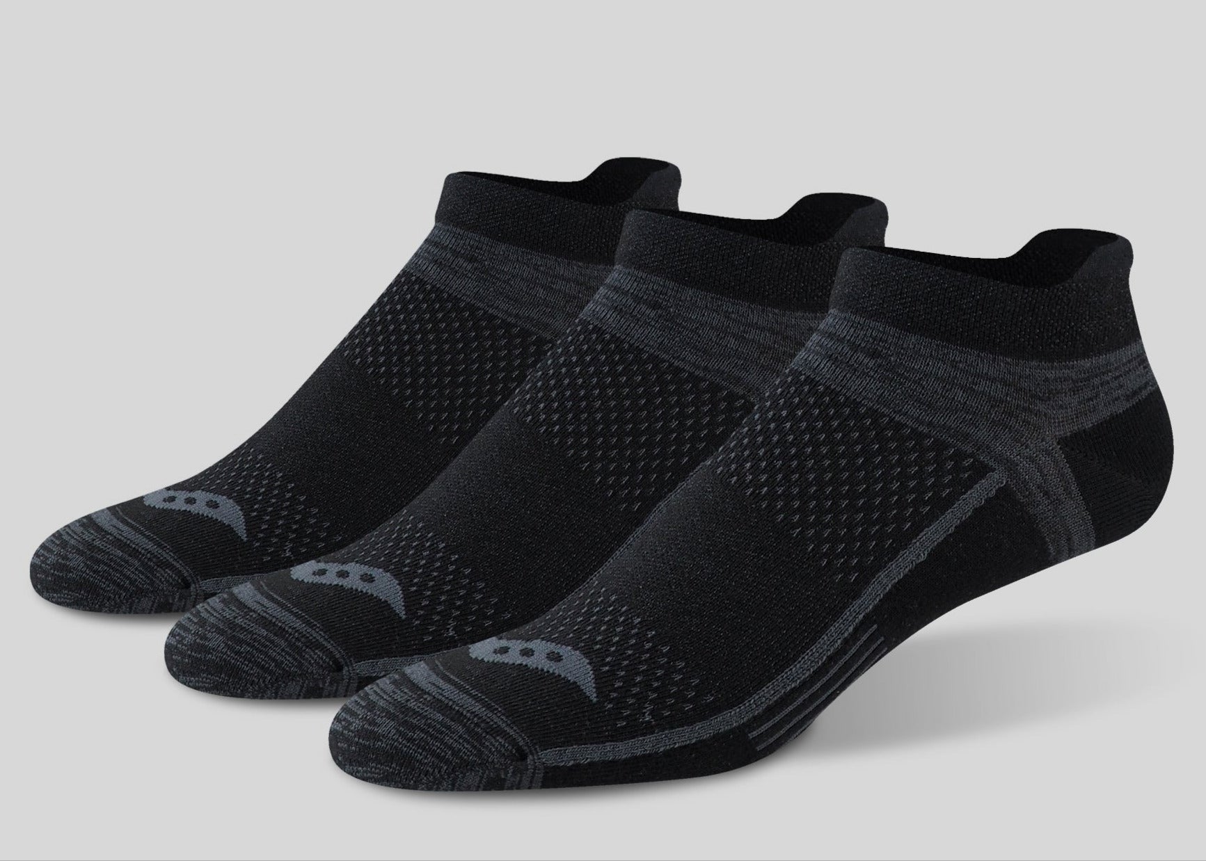 Saucony Inferno Ultralight No Show Tab 3er-Packung Socken (NEU)