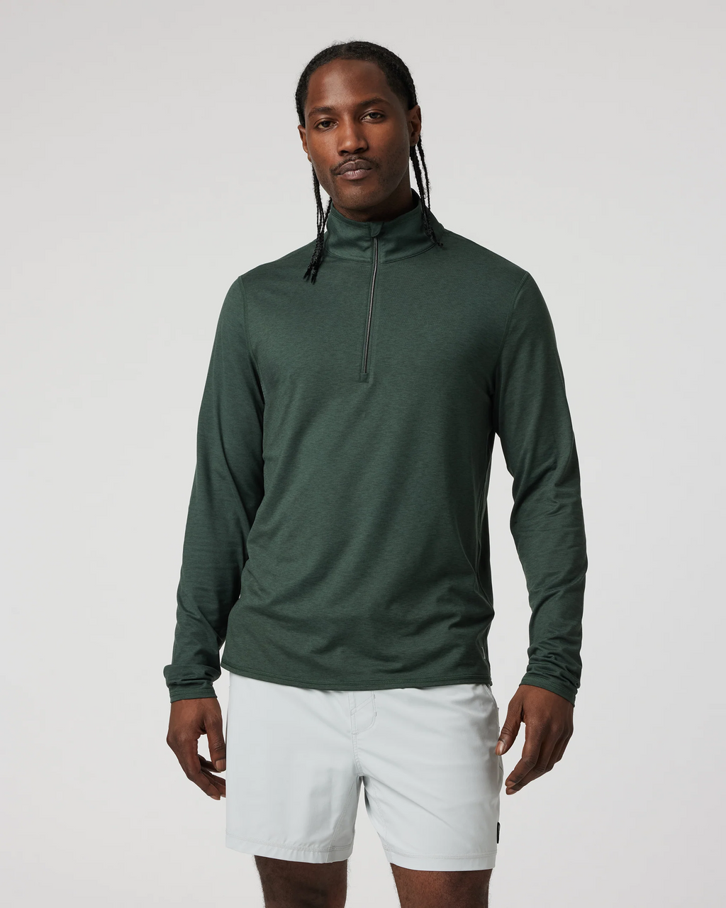 Vuori Männer Leichtigkeit Leistung 1/2 Zip 2.0