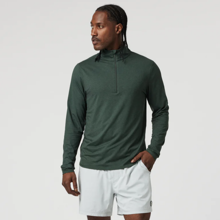Vuori Männer Leichtigkeit Leistung 1/2 Zip 2.0