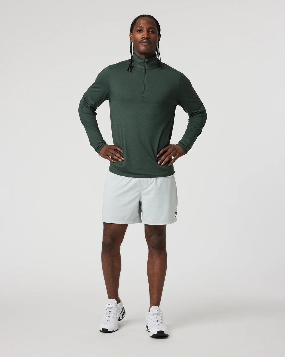 Vuori Männer Leichtigkeit Leistung 1/2 Zip 2.0