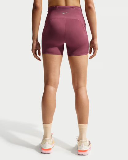 Nike Frauen Swift High-Waisted 4' Tight Running Shorts mit Taschen
