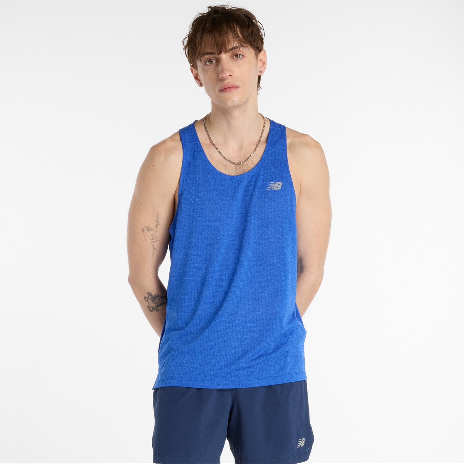New Balance Herren Leichtathletik Tanktop
