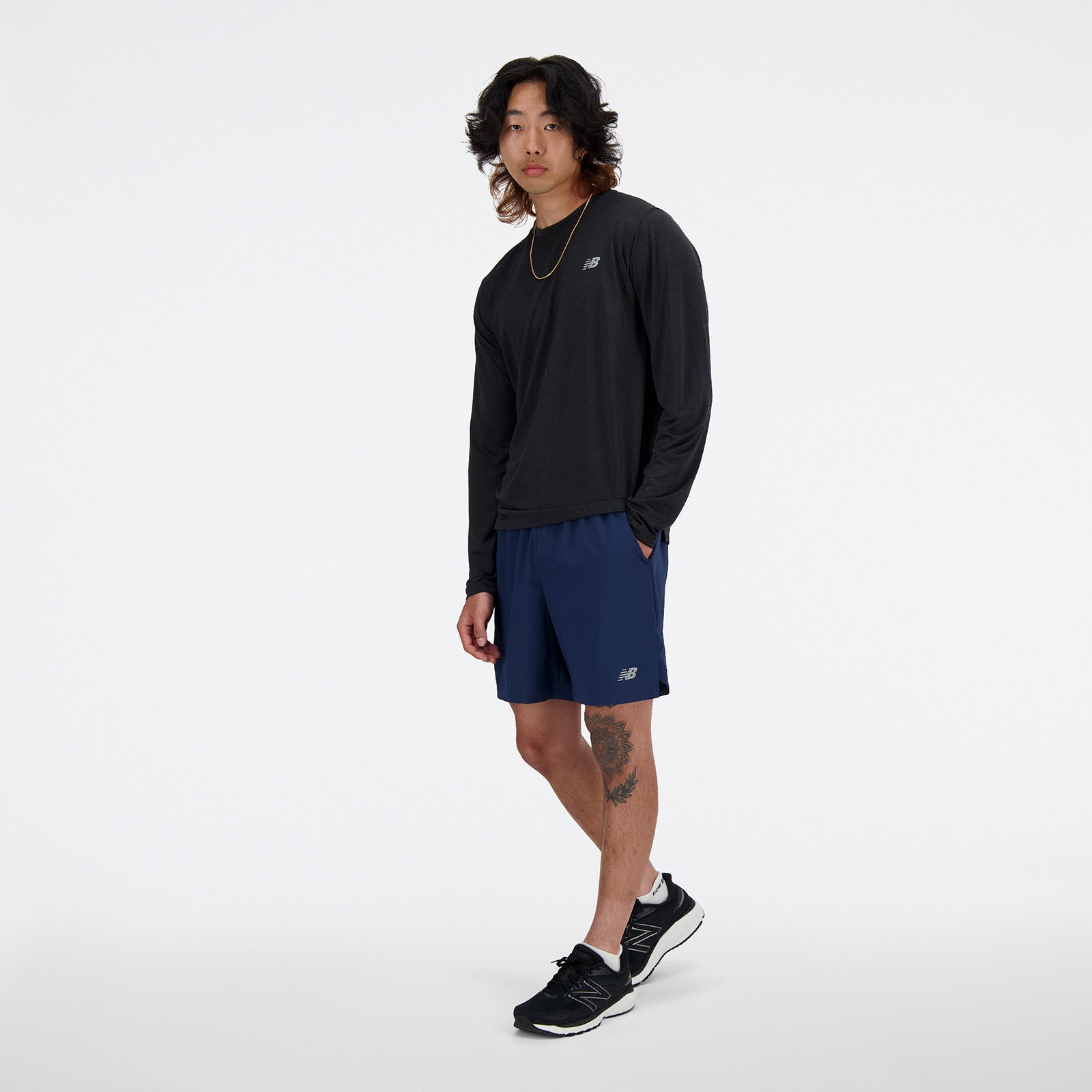 New Balance Herren Leichtathletik Lange Ärmel