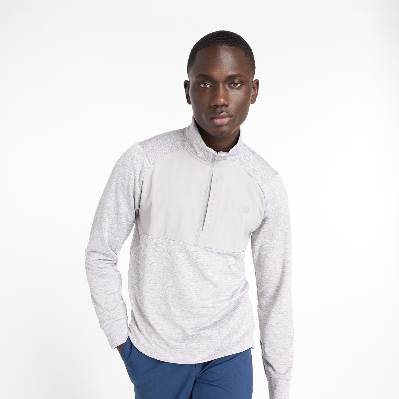 New Balance Herren RC Essential Heat Grid 1/2 Zip