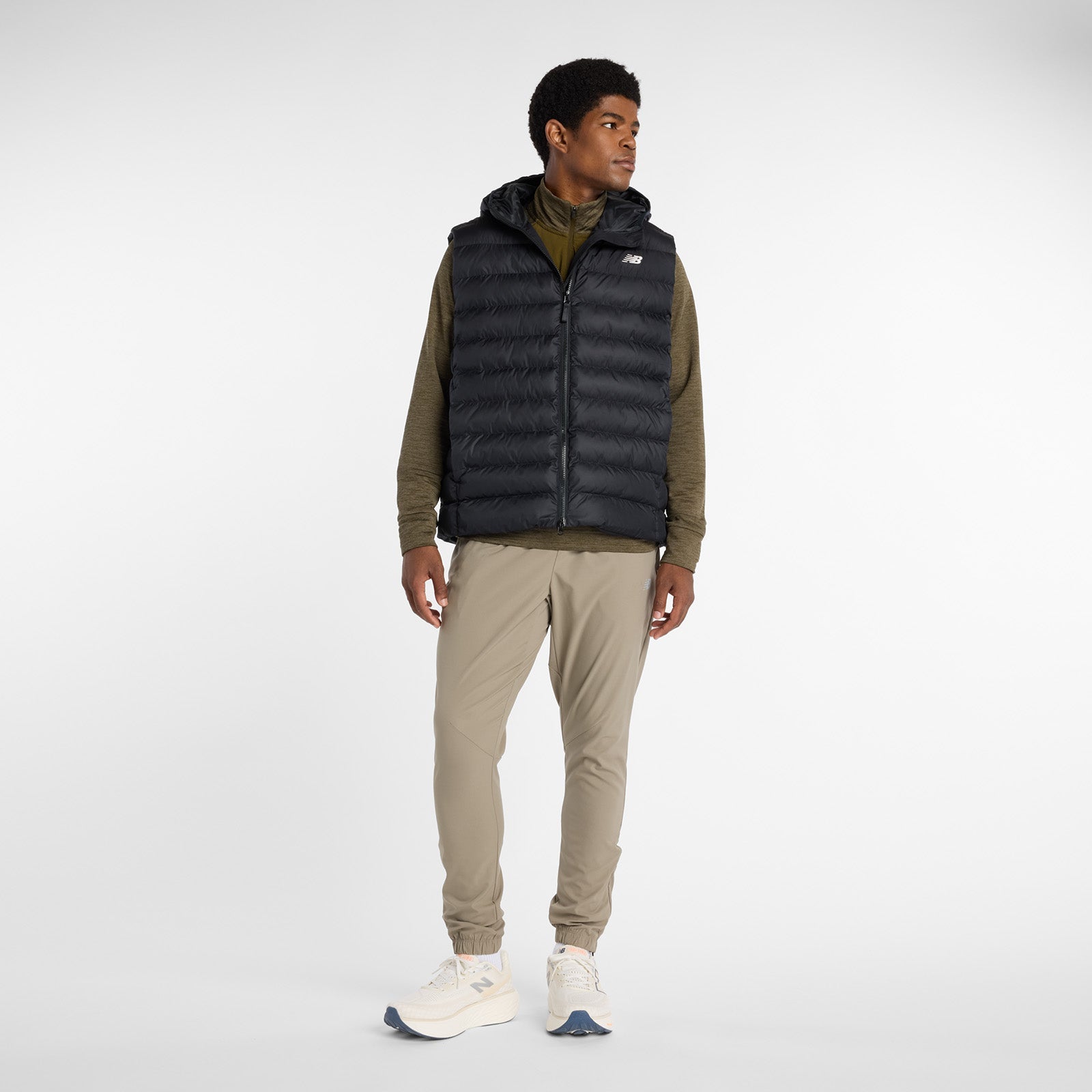 New Balance Herren RC Essential Heat Grid 1/2 Zip