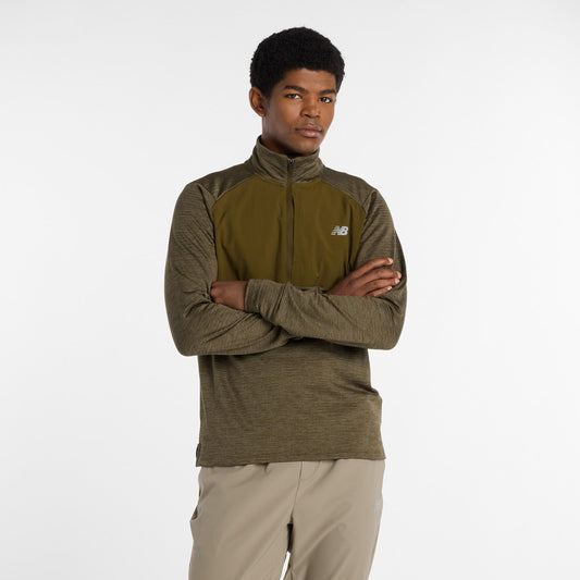 New Balance Herren RC Essential Heat Grid 1/2 Zip