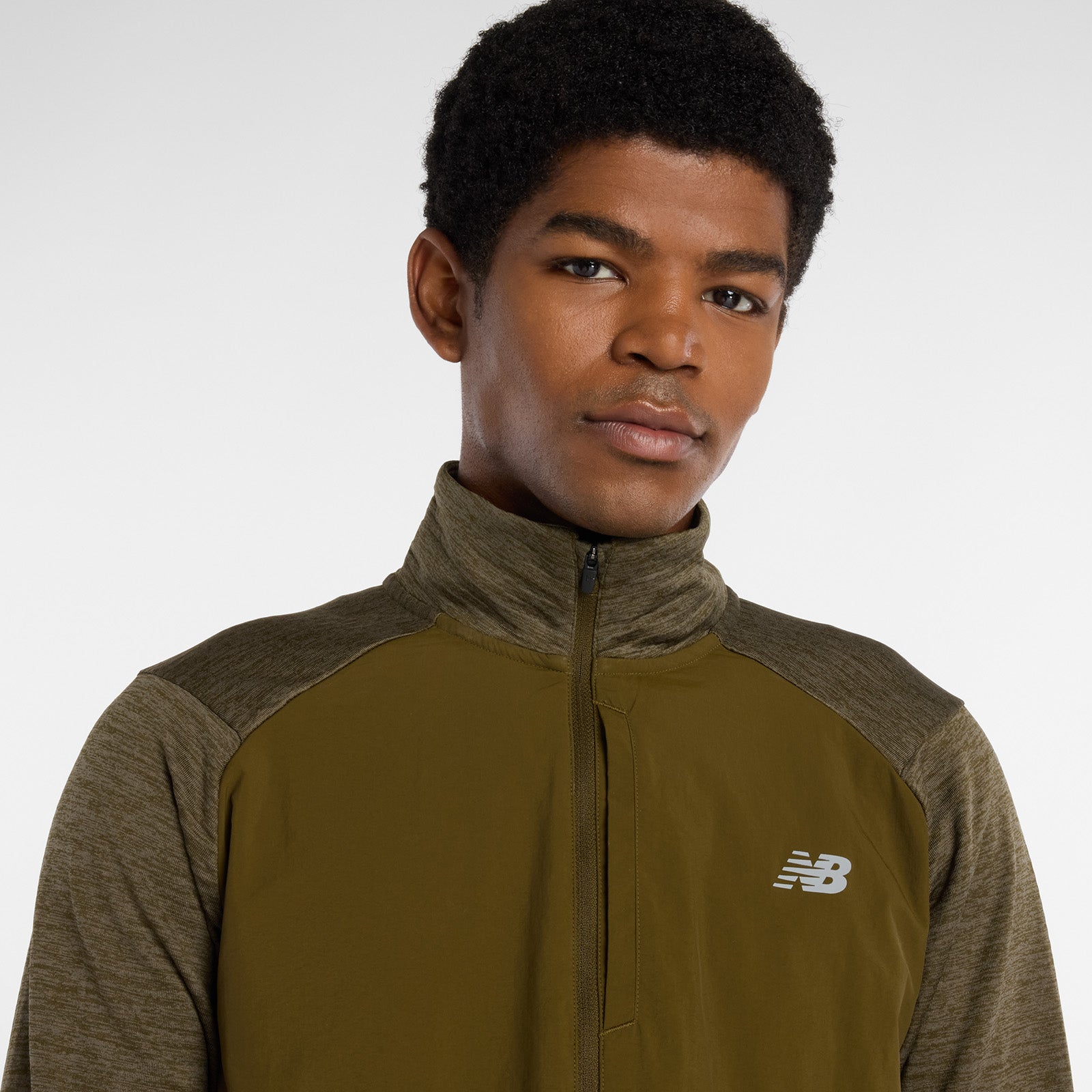 New Balance Herren RC Essential Heat Grid 1/2 Zip