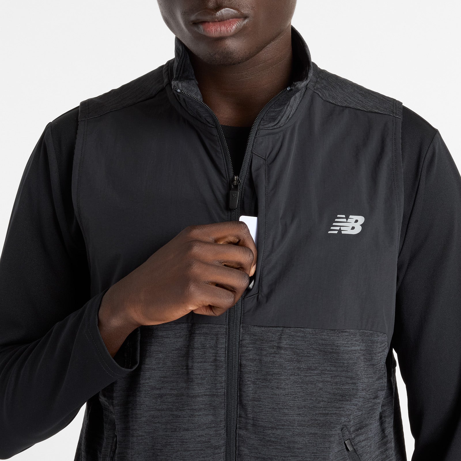 New Balance Herren RC Essential Heat Grid Vest