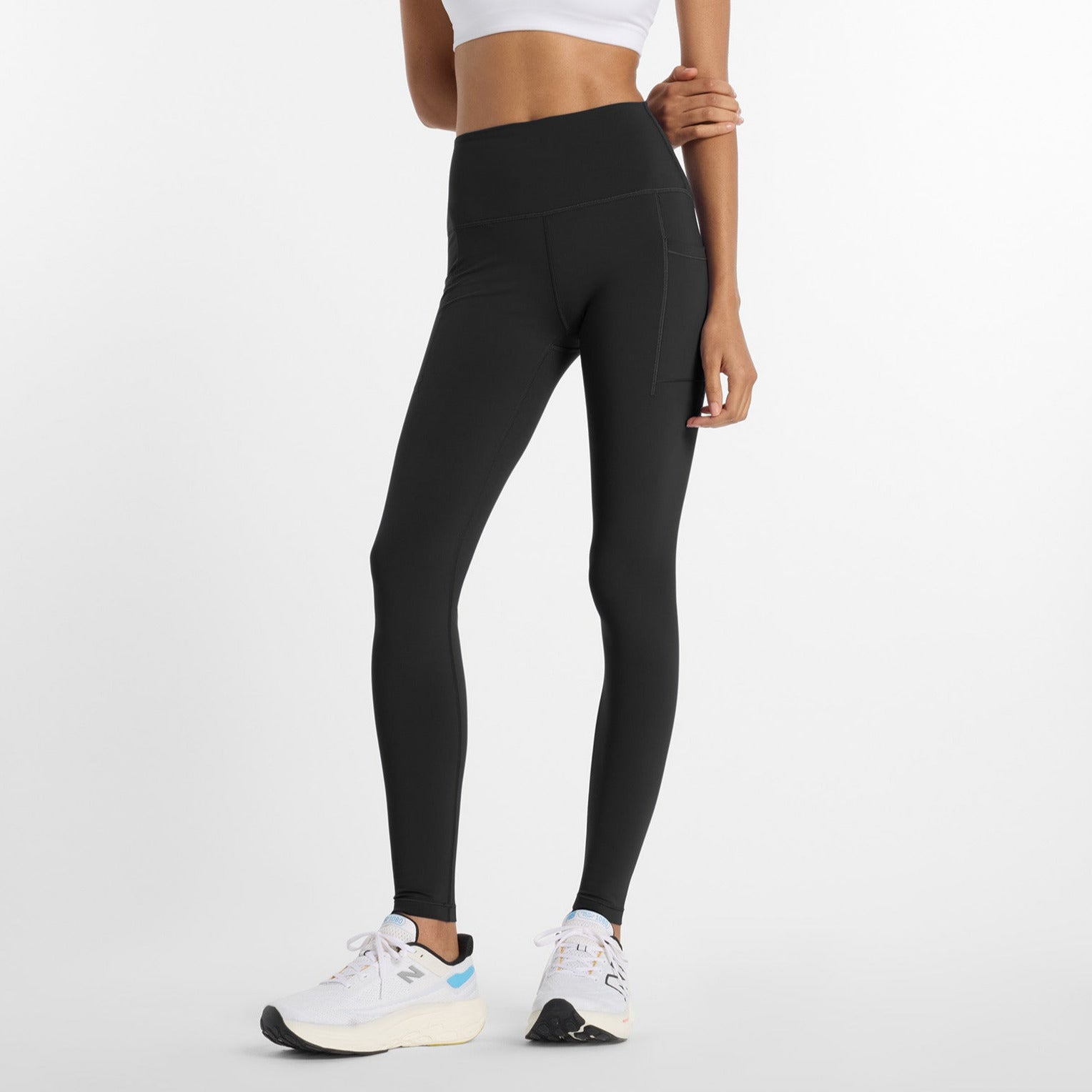 New Balance Frauen NB Sleek Pocket High Rise Legging 27'